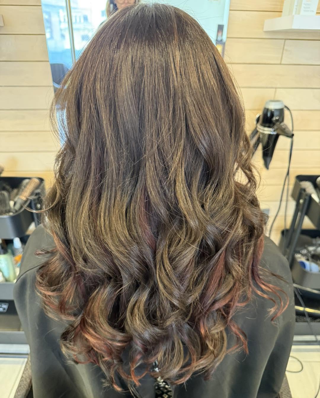 Warm Copper Balayage by dColorpallet Hair & Nails